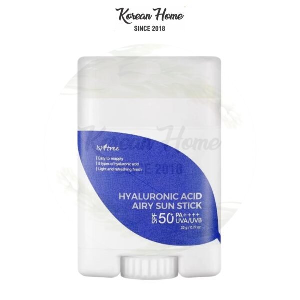 isntree Hyaluronic Acid Airy Sunstick SPF 50+ PA++++ 22g (7-12-2025 expiry) - Image 1