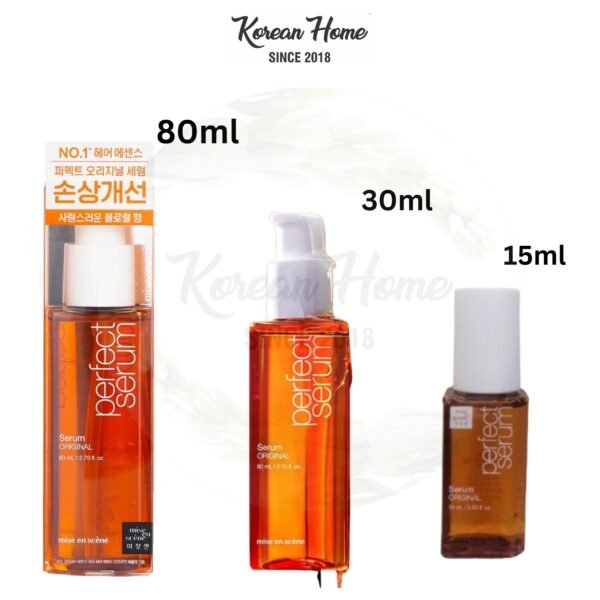 MiseEnscene Perfect Hair Serum ‘ORIGINAL’ - Image 1