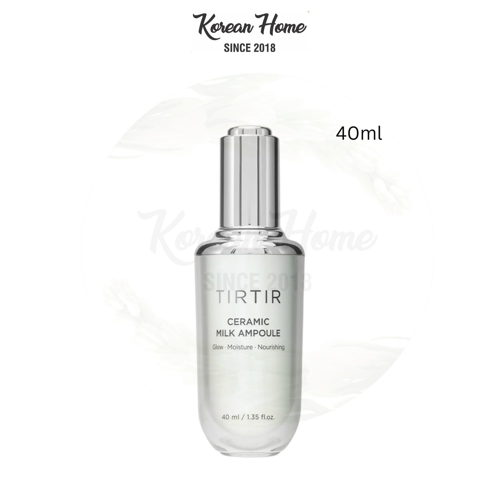 TIRTIR Ceramic Milk Ampoule 40ml TIRTIR Ceramic Milk Ampoule - Image 1