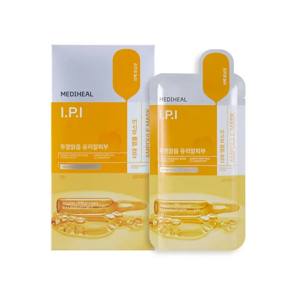 Mediheal THE I.P.I Brightening Ampoule Sheet Mask - Image 3