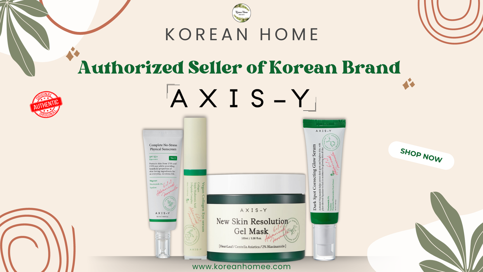 Korean home new collaboration with axis-y