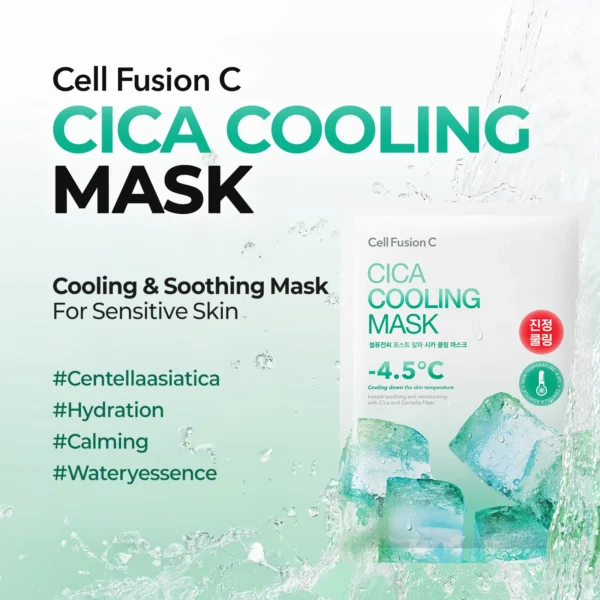 Cell Fusion C Cica Cooling Mask Sheet - Image 2