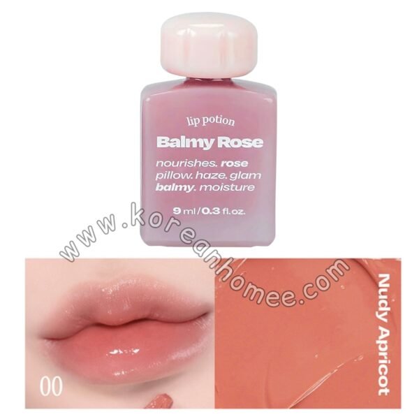 Alternative Stereo Lip Potion Balmy Rose shade 00 Nudy Apricot 9ml - Image 1