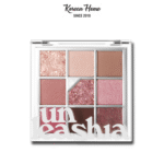 Unleashia Glitterpedia Eye Palette No.5 All of Dusty Rose