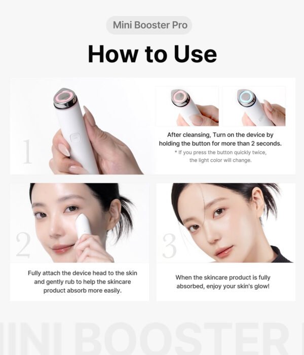 Medicube AGE R Booster PRO Mini (White) - Image 3