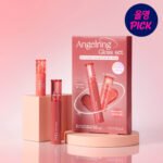 Romand Angelring Gloss No.06 Deepen Moor + No.09 Peach Sparkle Mini Gloss Set