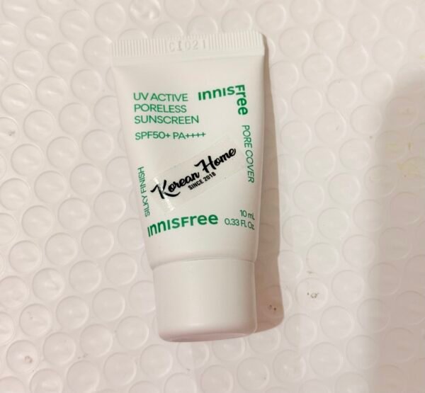 innisfree UV Active Poreless Sunscreen Mini 10ml - Image 1