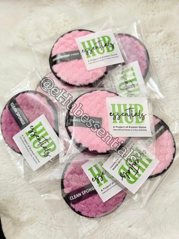 eHub Reusable Facial Cleansing Sponge (1 in random color) - Image 1