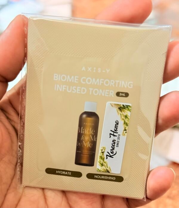 Axis-Y Biome Comforting Infused Toner Sample (1.5mlx5) - Image 1