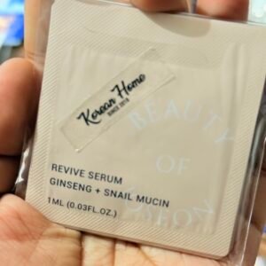 Beauty of joseon Revive Serum Ginseng + Snail Mucin Sample (1mlx5)