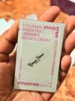 innisfree Collagen Green Tea Ceramide Bounce Cream Sample (1mlx5)