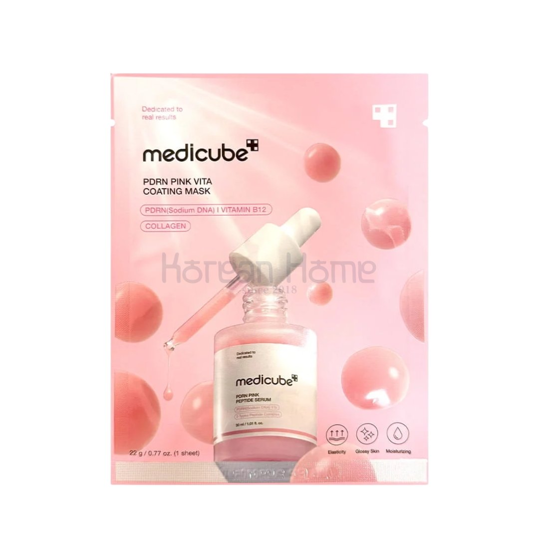 Medicube PDRN Pink Vita Coating Mask Medicube PDRN Pink Vita Coating Mask Sheet - Image 1