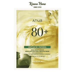 ANUA Heartleaf 80 Moisture Soothing Ampoule Mask Sheet