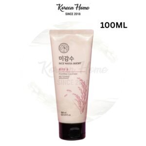 The Face Shop Rice Water Bright Facial Foaming Cleanser 100mL (clearance) 12.12.2026 expiry
