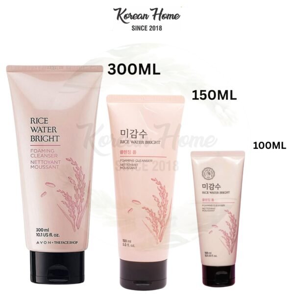 The Face Shop Rice Water Bright Cleansing Foam - Image 1