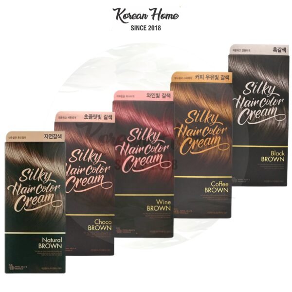 The Face Shop Silky Hair Color Cream - Image 1