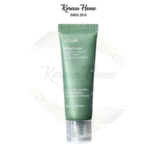 ANUA Heartleaf Quercetinol Pore Deep Cleansing Foam 25ml - Image 1