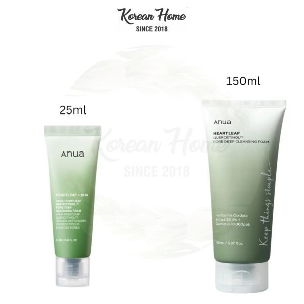 ANUA Heartleaf Quercetinol Pore Deep Cleansing Foam - Image 1