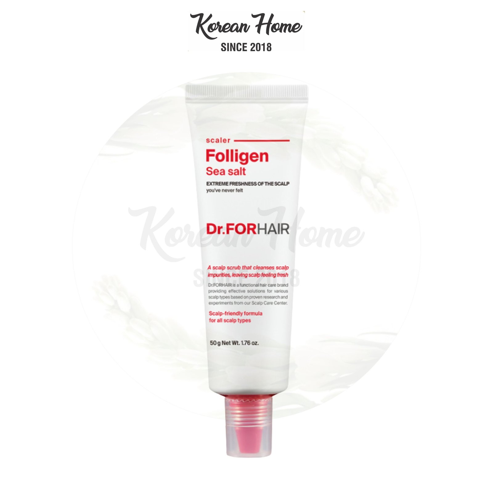 Dr.FORHAIR Folligen Sea Salt Scaler Scalp Scrub Dr. For Hair Folligen Sea Salt (Scalp Scrub) 50g - Image 1