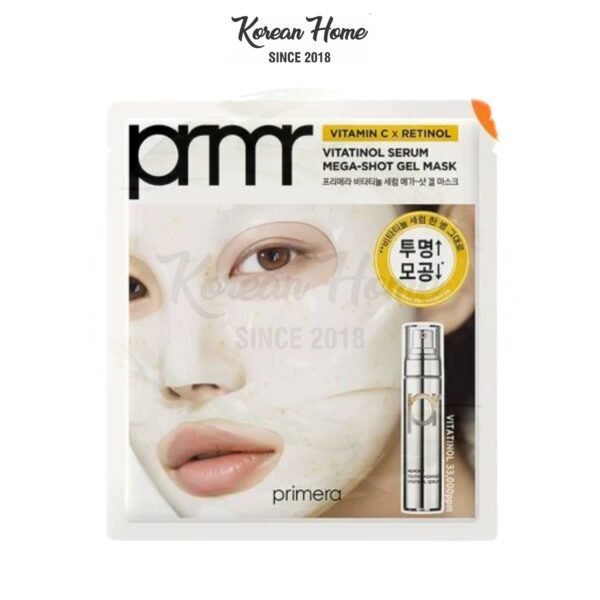 Primera Vitatinol Serum Mega Shot Gel Mask Sheet - Image 1