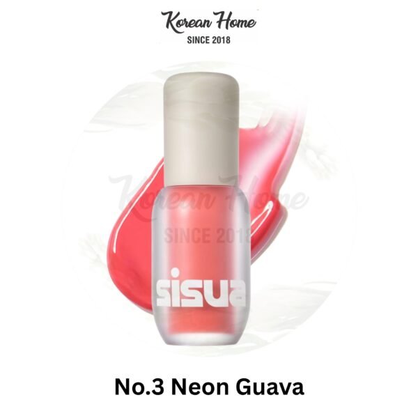 Unleashia SISUA Popcorn Syrup Lip Plumper no.3 Neon Guava - Image 1
