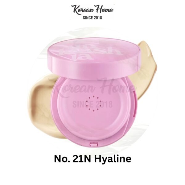 Unleashia Don't Touch Glass Pink Cushion No. 21N Hyaline - Image 1