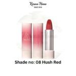 3ce Cashmere Hug Matte Mini Lipstick No.08 ‘Hush Red’