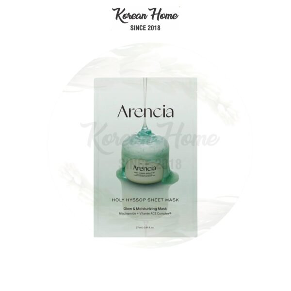Arencia Holy Hyssop Sheet Mask - Image 1