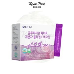 (HALAL) BOTO Glutathione White Low Molecular Collagen C Biotin Sticks (30ea)