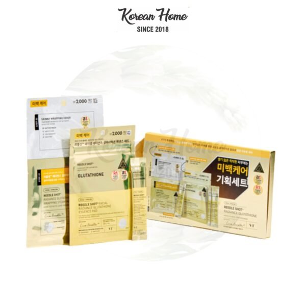 VT Reedle Shot Facial Radiance GLUTATHIONE Special Set - Image 1