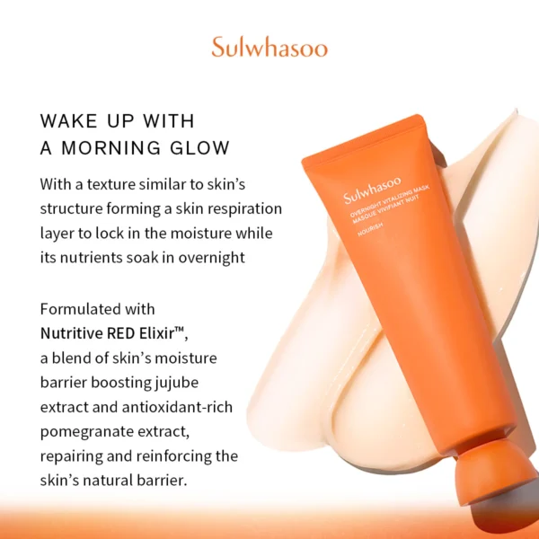 Sulwhasoo Overnight Vitalizing Mask 35ml - Image 2