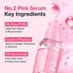 Numbuzin No.2 Rose PDRN Collagen Plumping Serum 30ml - Image 2