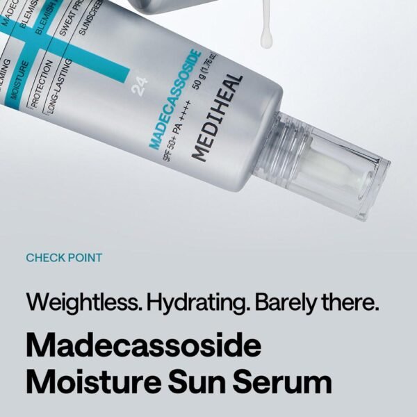 MEDIHEAL Madecassoside Moisture Blemish Repair Sun Serum 50g - Image 3