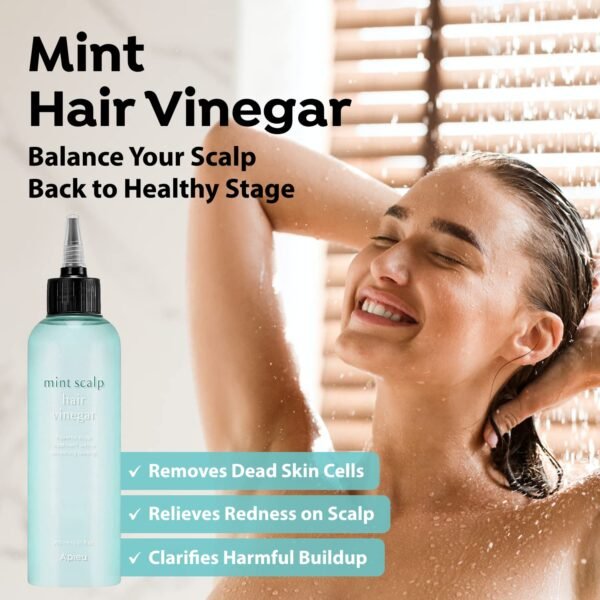Apieu Mint Scalp Hair Vinegar 200ml - Image 3