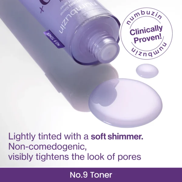 Numbuzin No.9 NAD+ PDRN Glow Boosting Toner 150ml - Image 4