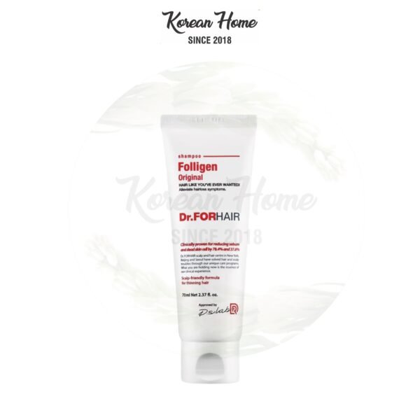 Dr. For Hair Folligen Original Shampoo 70ml - Image 1