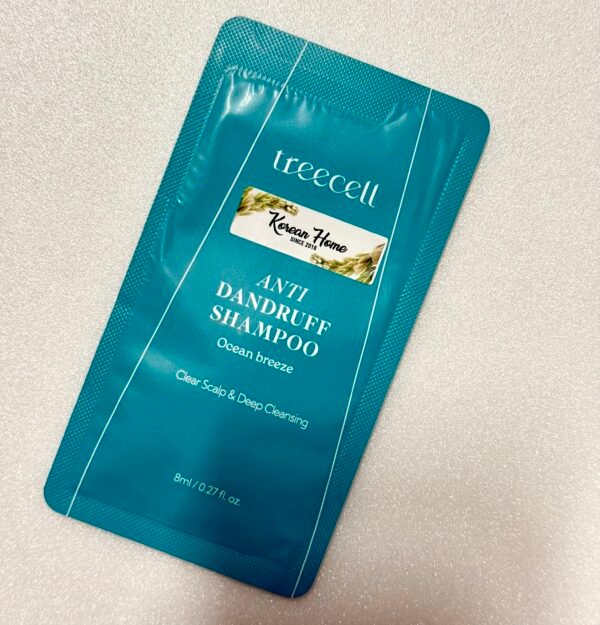 treecell Anti-Dandruff Shampoo Ocean Breeze Sample 8ml - Image 1