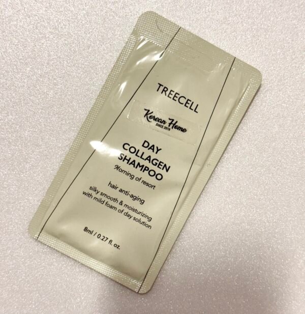 treecell DAY Collagen Shampoo Morning of Resort Sample 8ml - Image 1