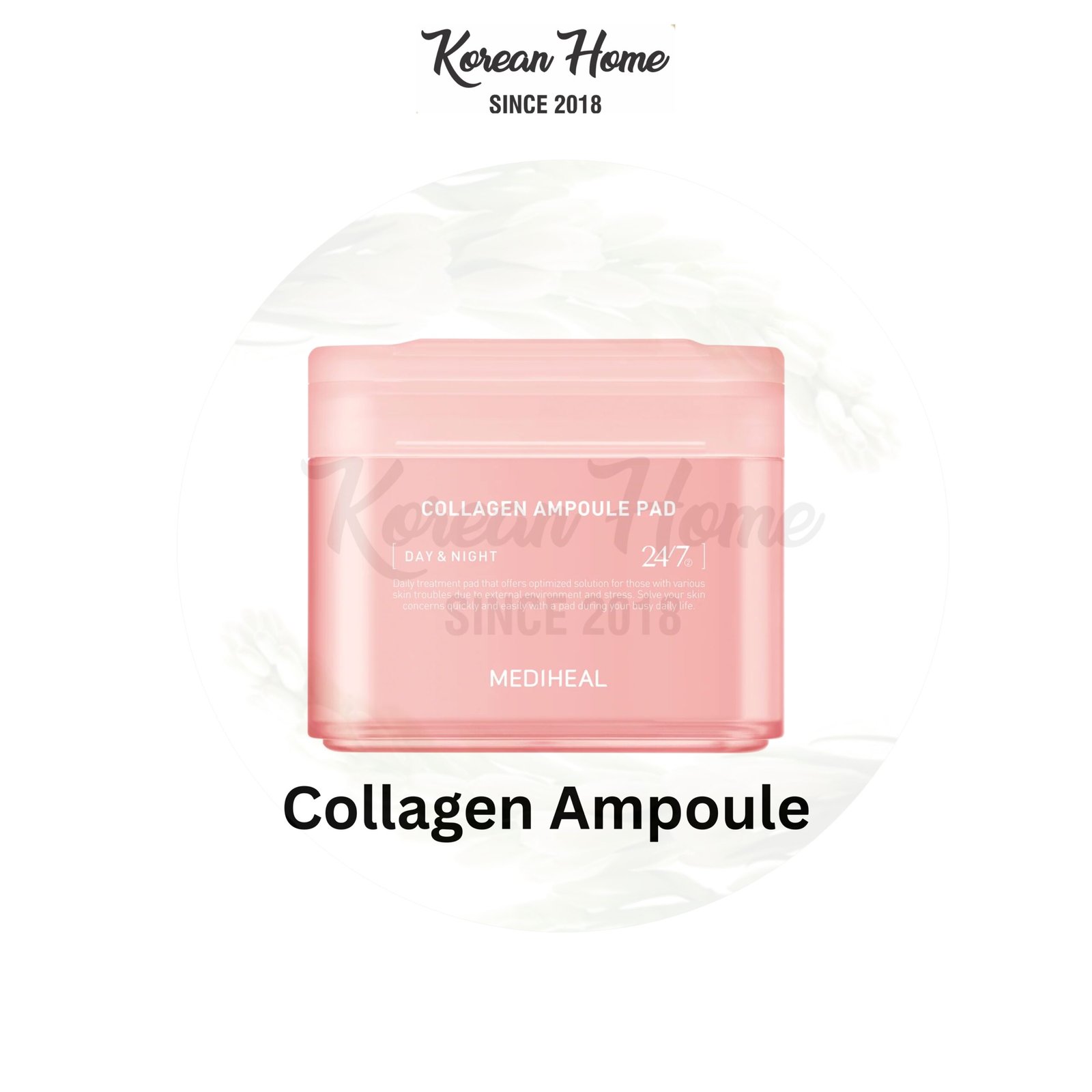 Mediheal Collagen Ampoule Pad Mediheal COLLAGEN Ampoule Pad (100pads) - Image 1