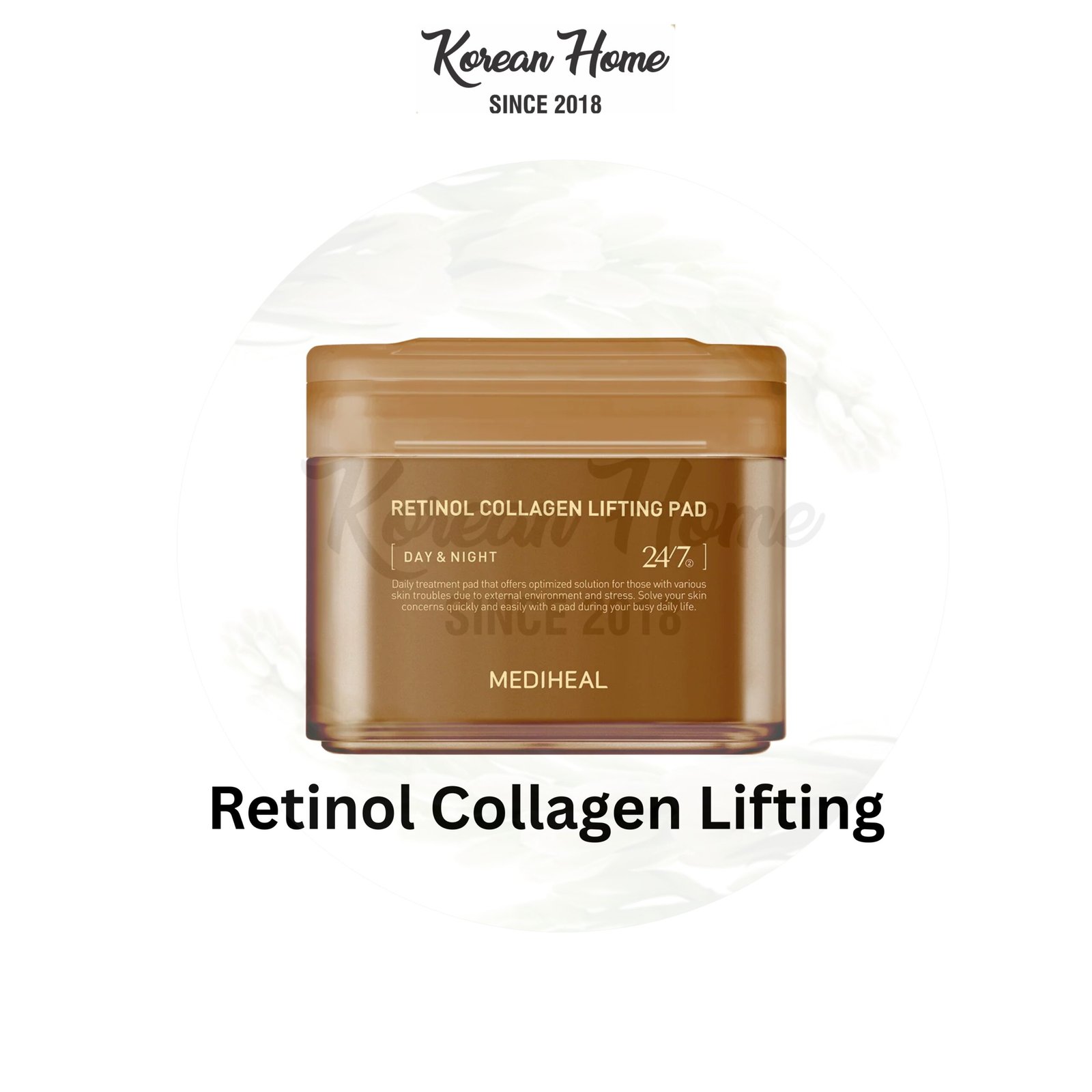 Mediheal Retinol Collagen Lifting Pad Mediheal RETINOL Collagen Lifting Pad (100pads) - Image 1