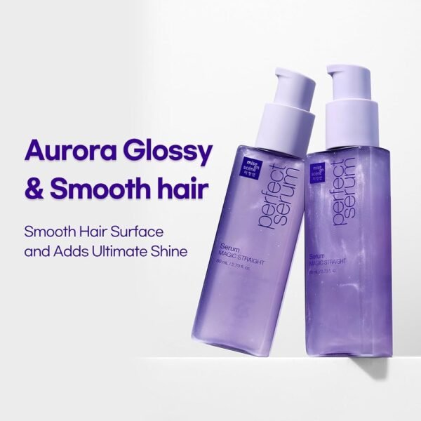 MiseEnscene Perfect Hair Serum ‘Magic Straight’ 80ml - Image 2