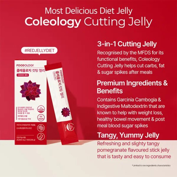 FOODOLOGY Coleology Cutting Jelly (10 Sticks) - Image 2