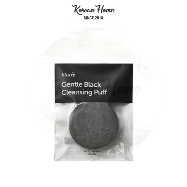 Klairs Gentle Black Cleansing Puff - Image 1