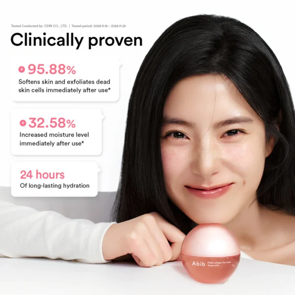 Abib PDRN Collagen Lip Mask Glazed Jelly 10g - Image 4