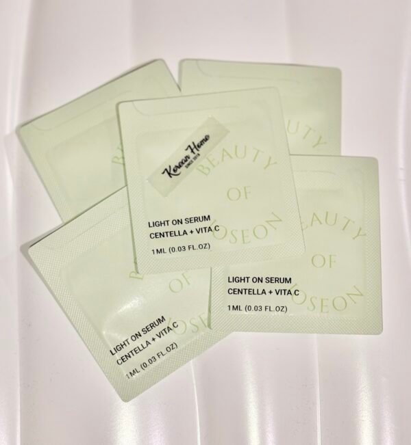 Beauty of Joseon Light On Serum - Centella + Vita C Serum Sample (1mlx5) - Image 1