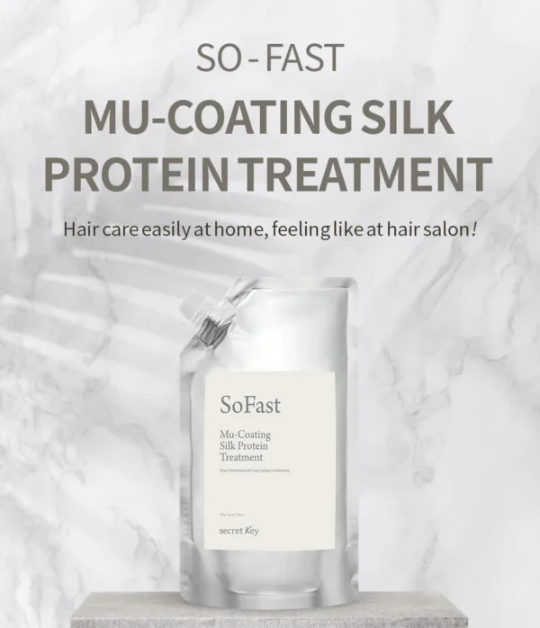 secret Key So Fast Mu-Coating Silk Protein Treatment 500g - Image 2