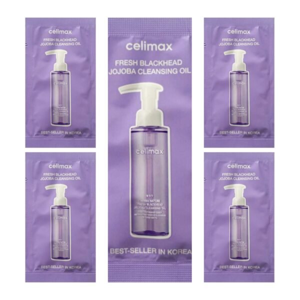 celimax Fresh Blackhead Jojoba Cleansing Oil Sample (3mlx5) - Image 1