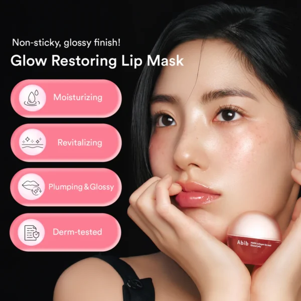 Abib PDRN Collagen Lip Mask Glazed Jelly 10g - Image 2