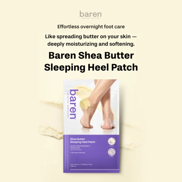 baren Shea Butter Sleeping Heel Patch (5 pairs) - Image 3