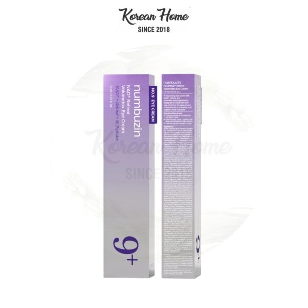 Numbuzin No.9 NAD+ Retinol Volumetox Eye Cream - Image 1